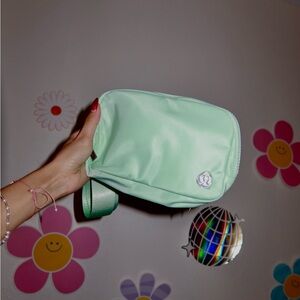 Lululemon Athletica Light Green Crossbody Bag